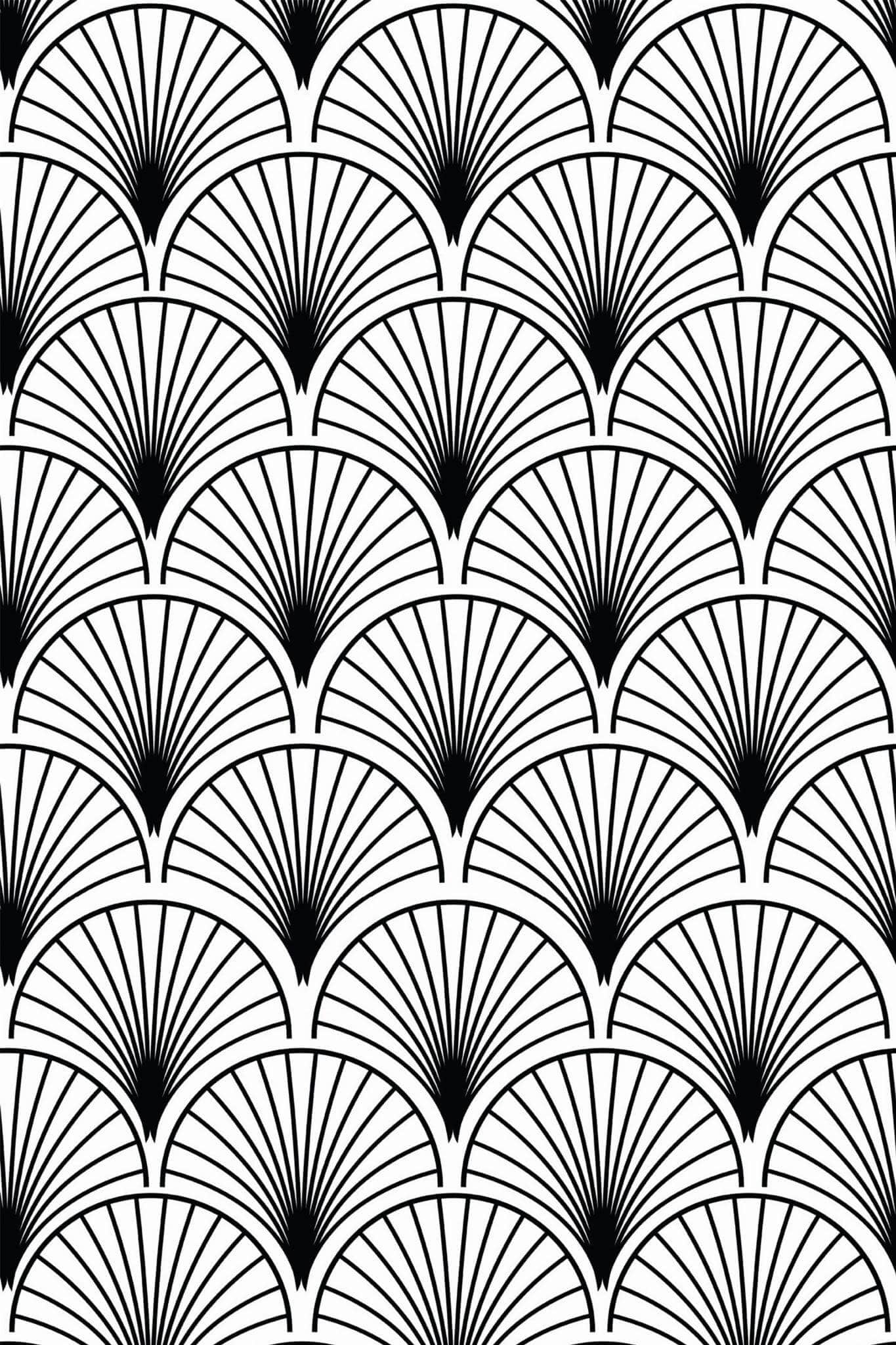 Art Deco Geometric Wallpaper