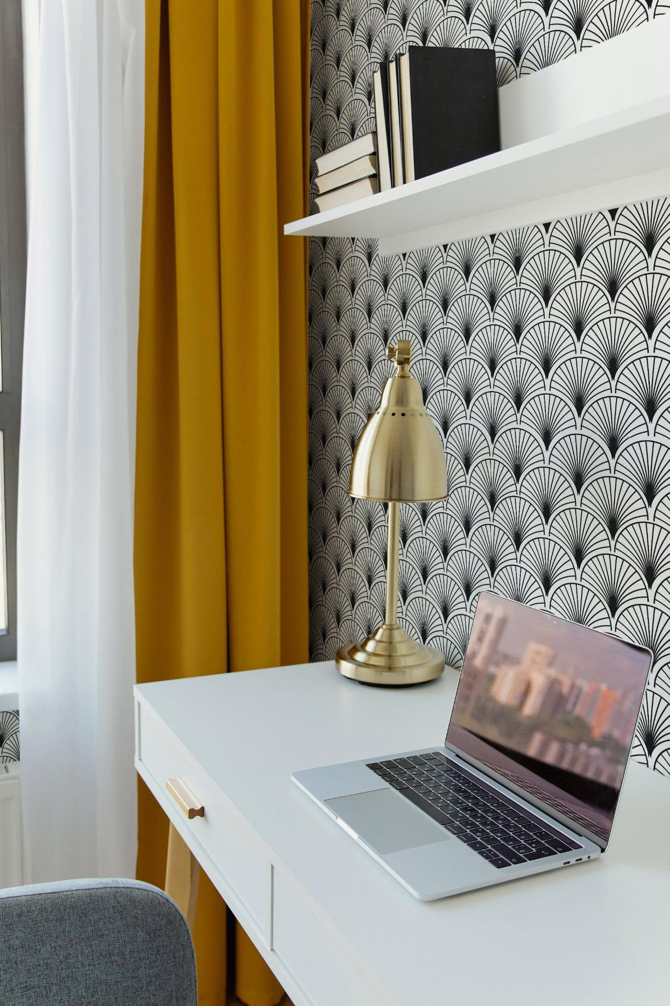 Art Deco Geometric Wallpaper