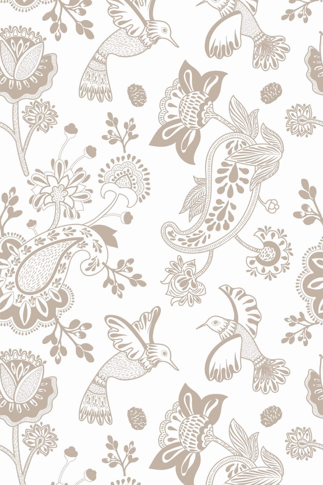 Paisley Pattern Wallpaper