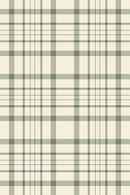 Plaid Peel and Stick Wallpaper