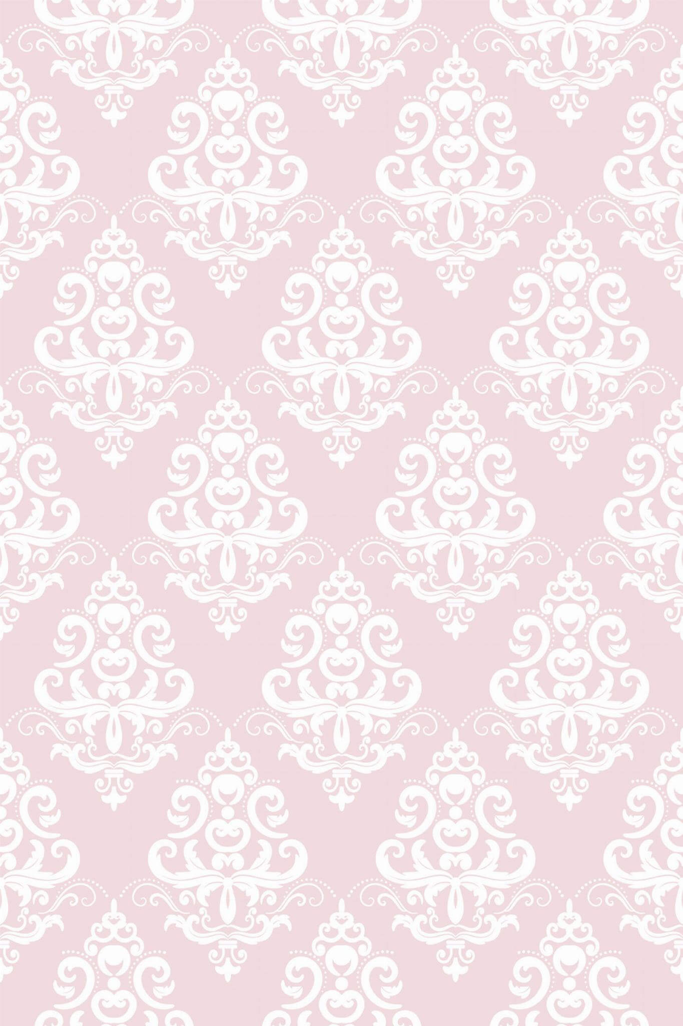 Pink Damask Wallpaper