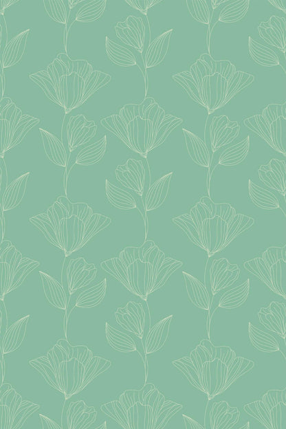 Pastel Green Wallpaper