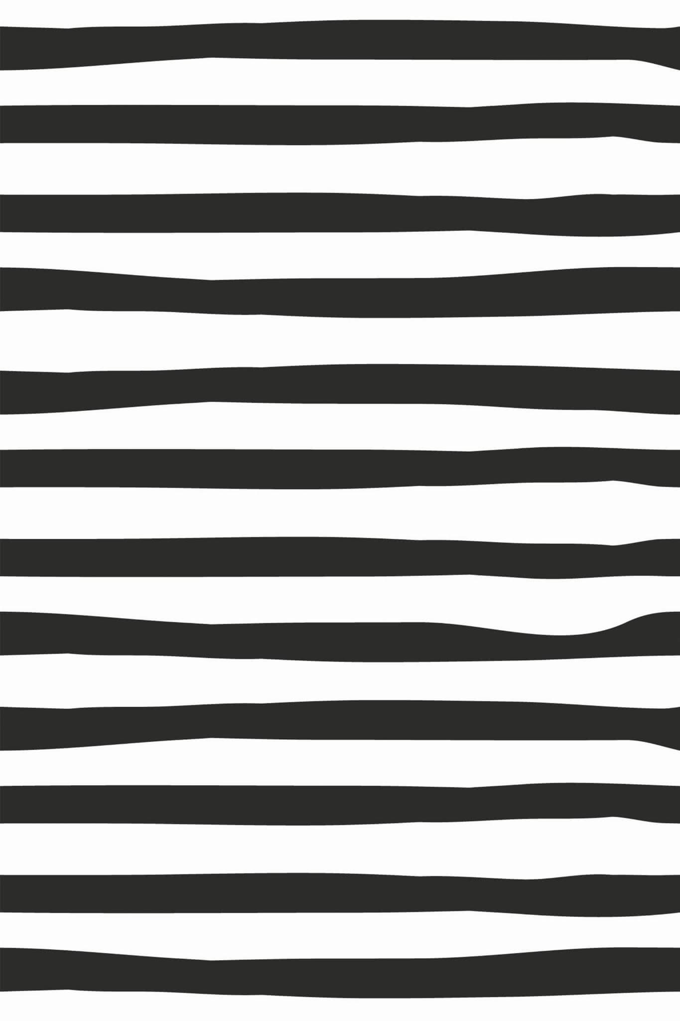 Black and White Striped Wallpaper