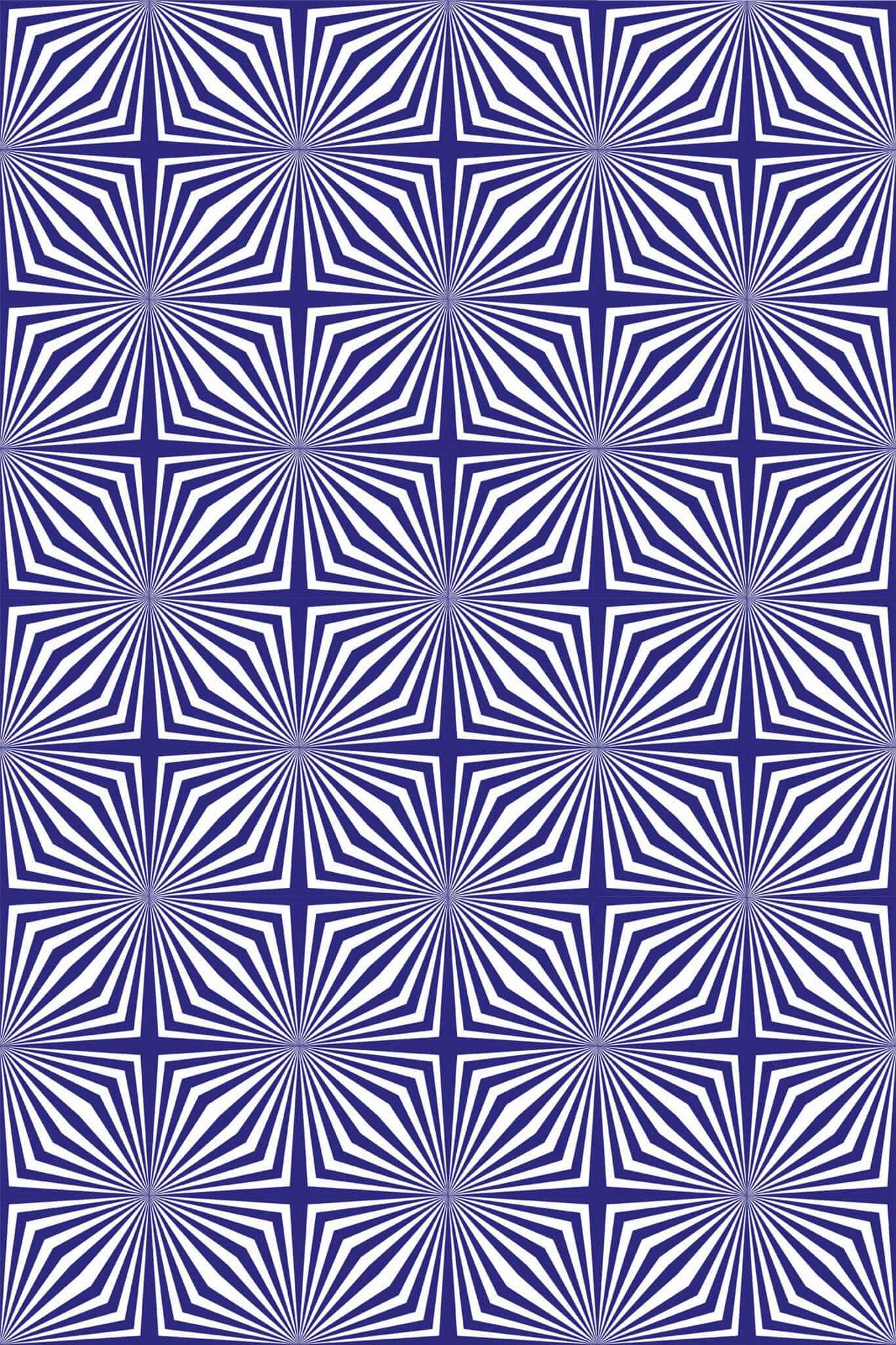 Blue Geometric Wallpaper