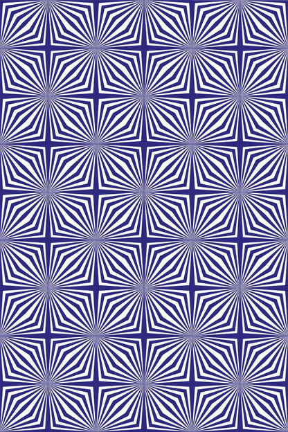 Blue Geometric Wallpaper