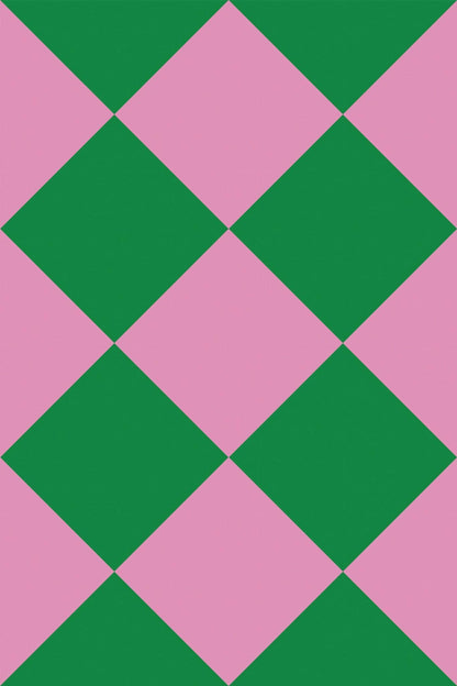 Pink Geometric Wallpaper