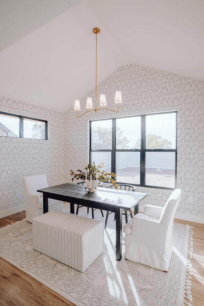 Neutral Patterned Wallpaper