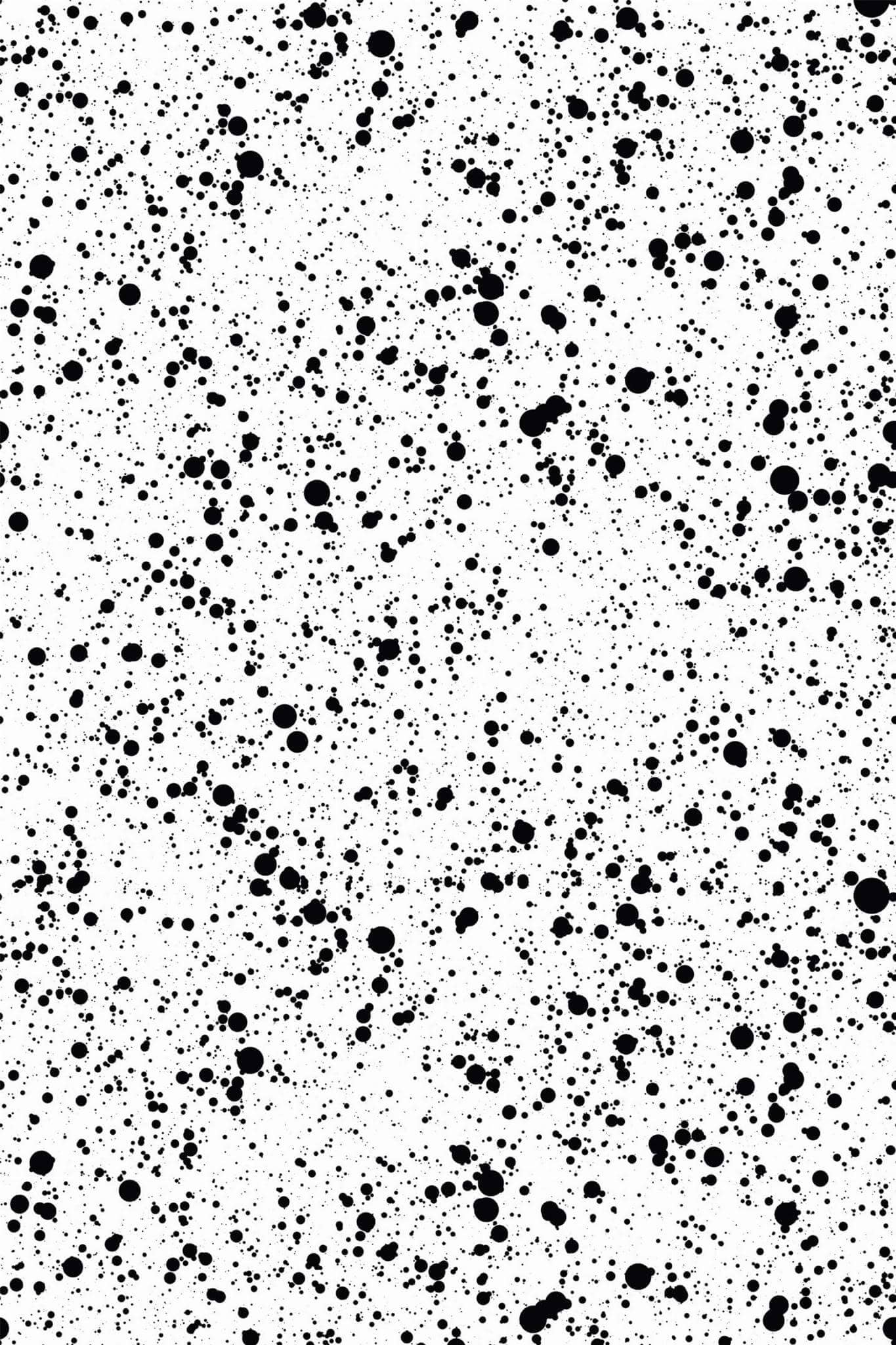 Black and White Dot Wallpaper