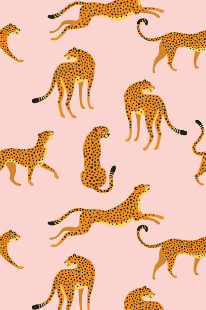 Pink Cheetah Print Wallpaper