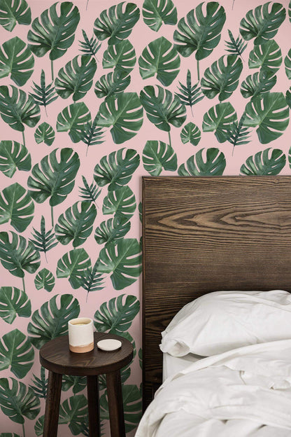 Modern Tropical Wallpaper