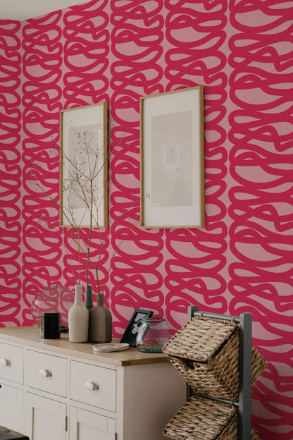 Pink Pattern Wallpaper