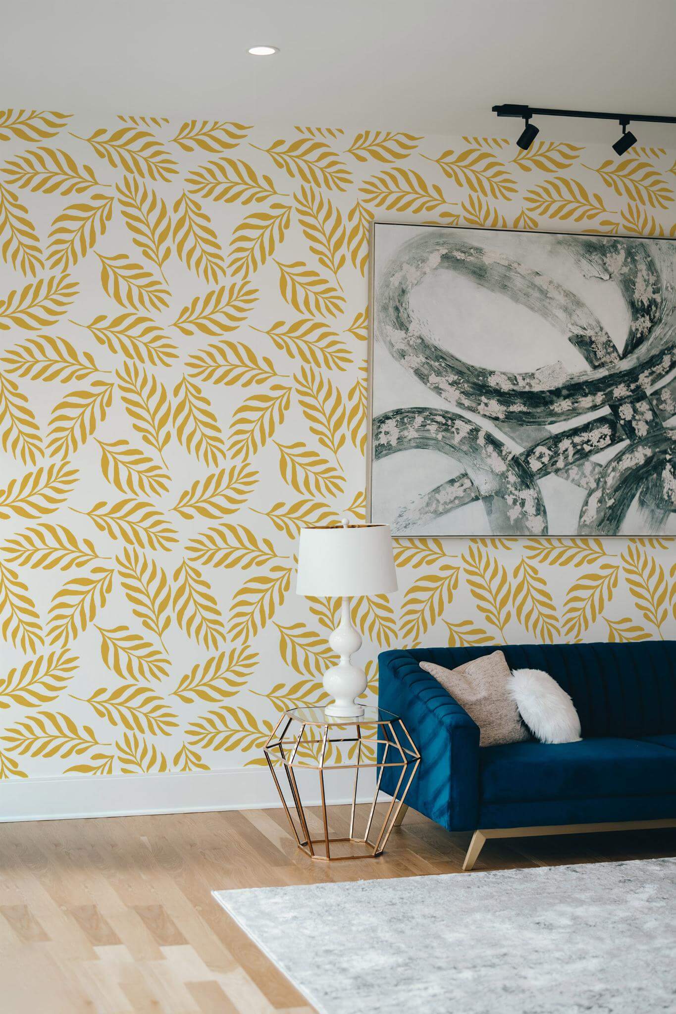 Modern Yellow Wallpaper