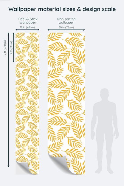 Modern Yellow Wallpaper