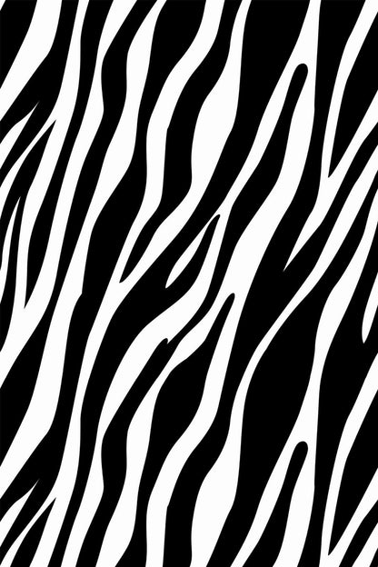 Zebra Print Wallpaper