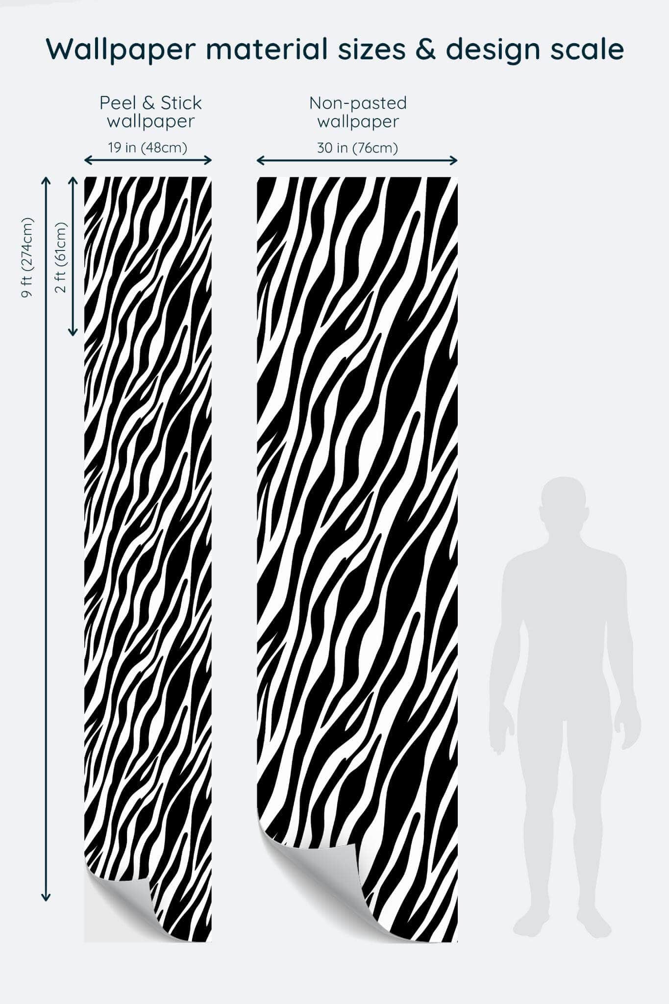 Zebra Print Wallpaper