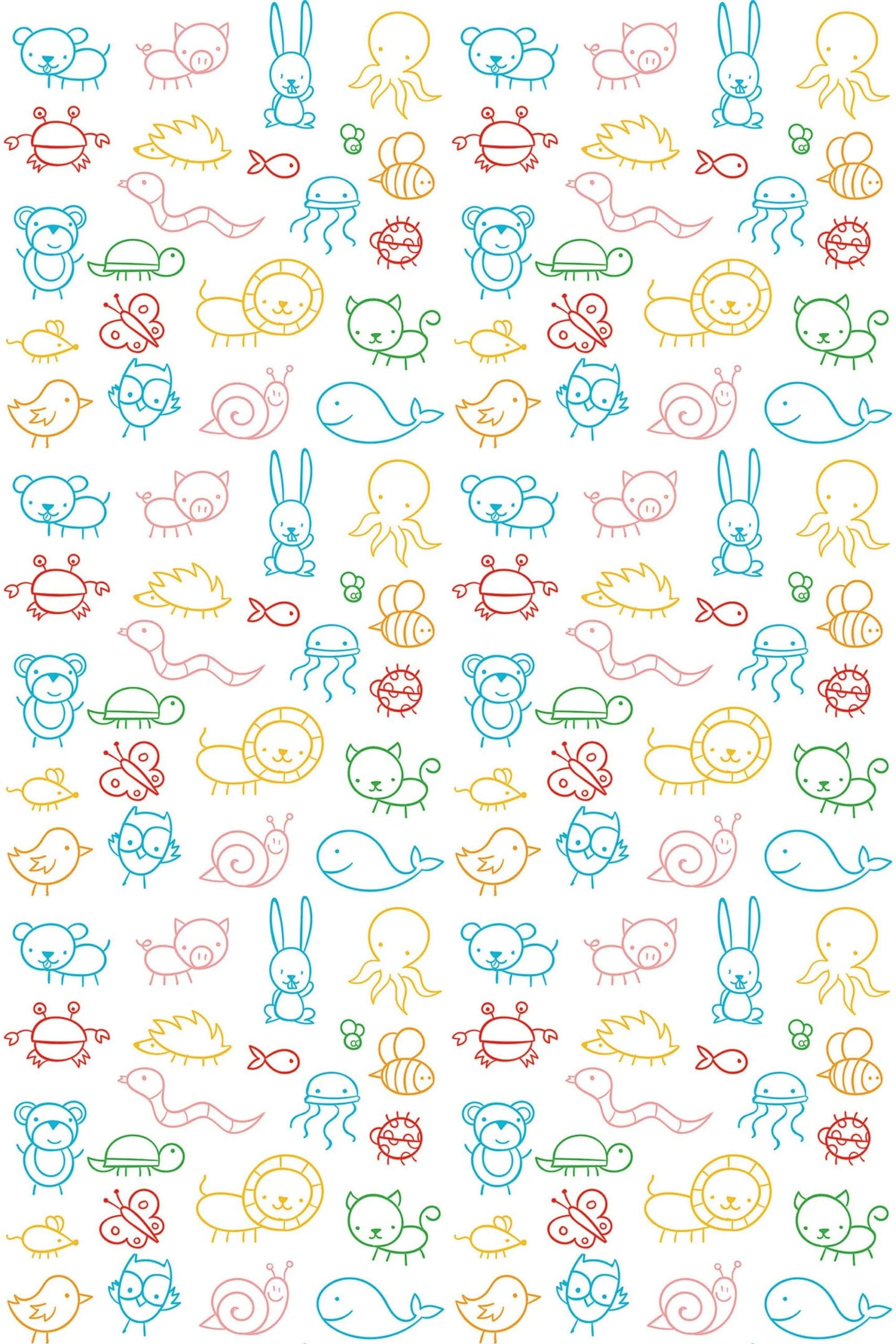 Animal Nursery Wallpaper