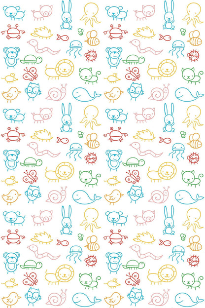 Animal Nursery Wallpaper