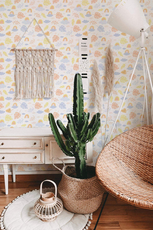 Boho Nursery Wallpaper