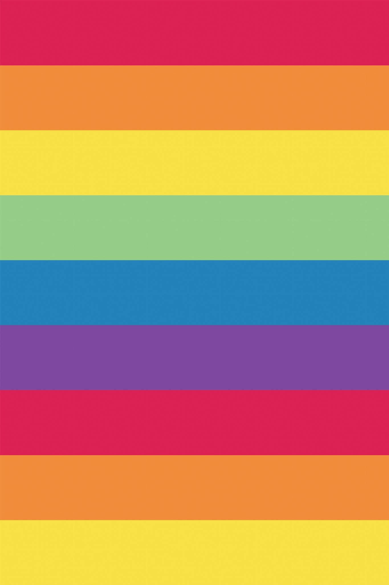 Rainbow Stripe Wallpaper