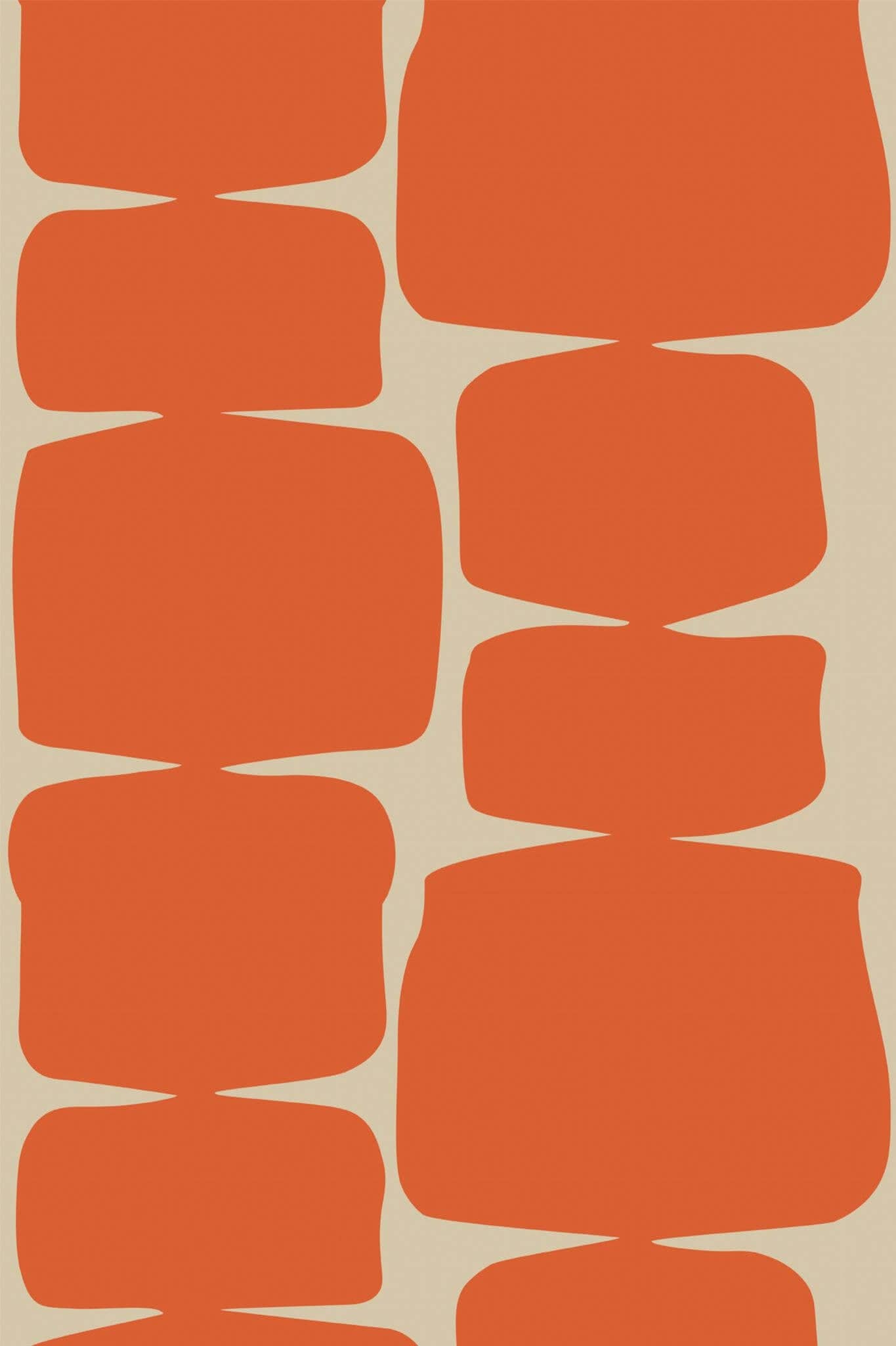 Orange Pattern Wallpaper