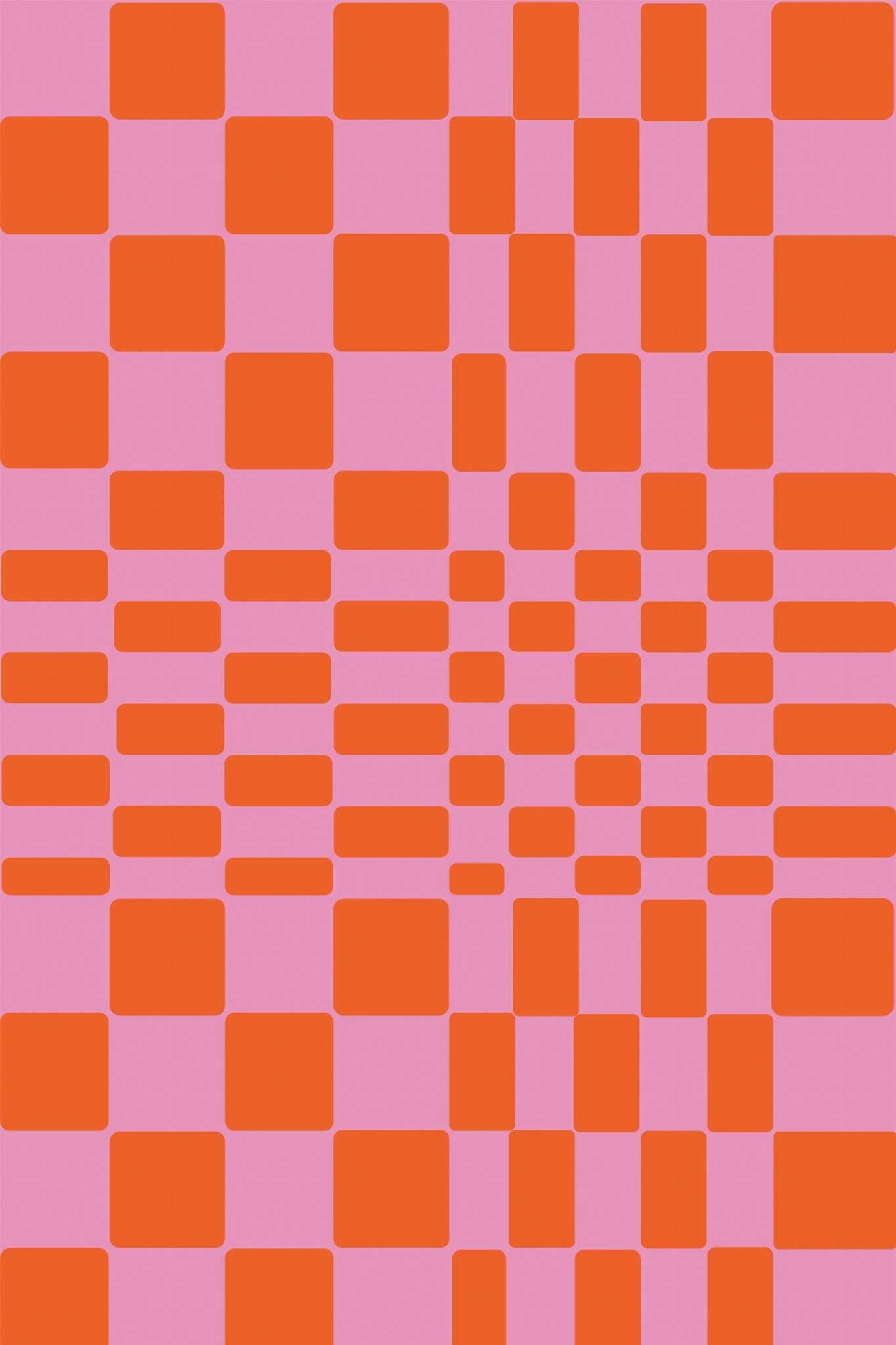 Pink and Orange Wallpaper