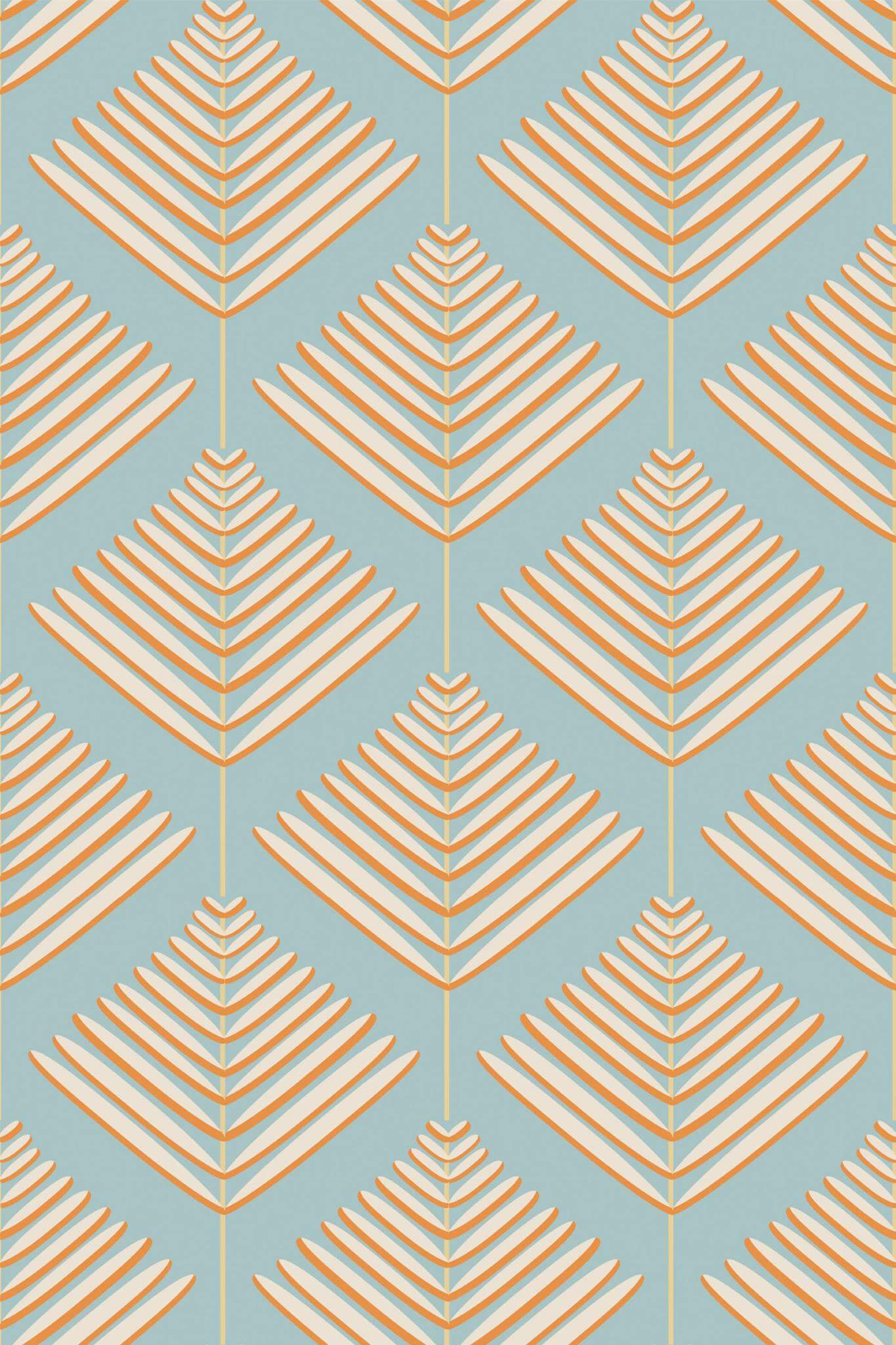 Vintage Mid Century Wallpaper