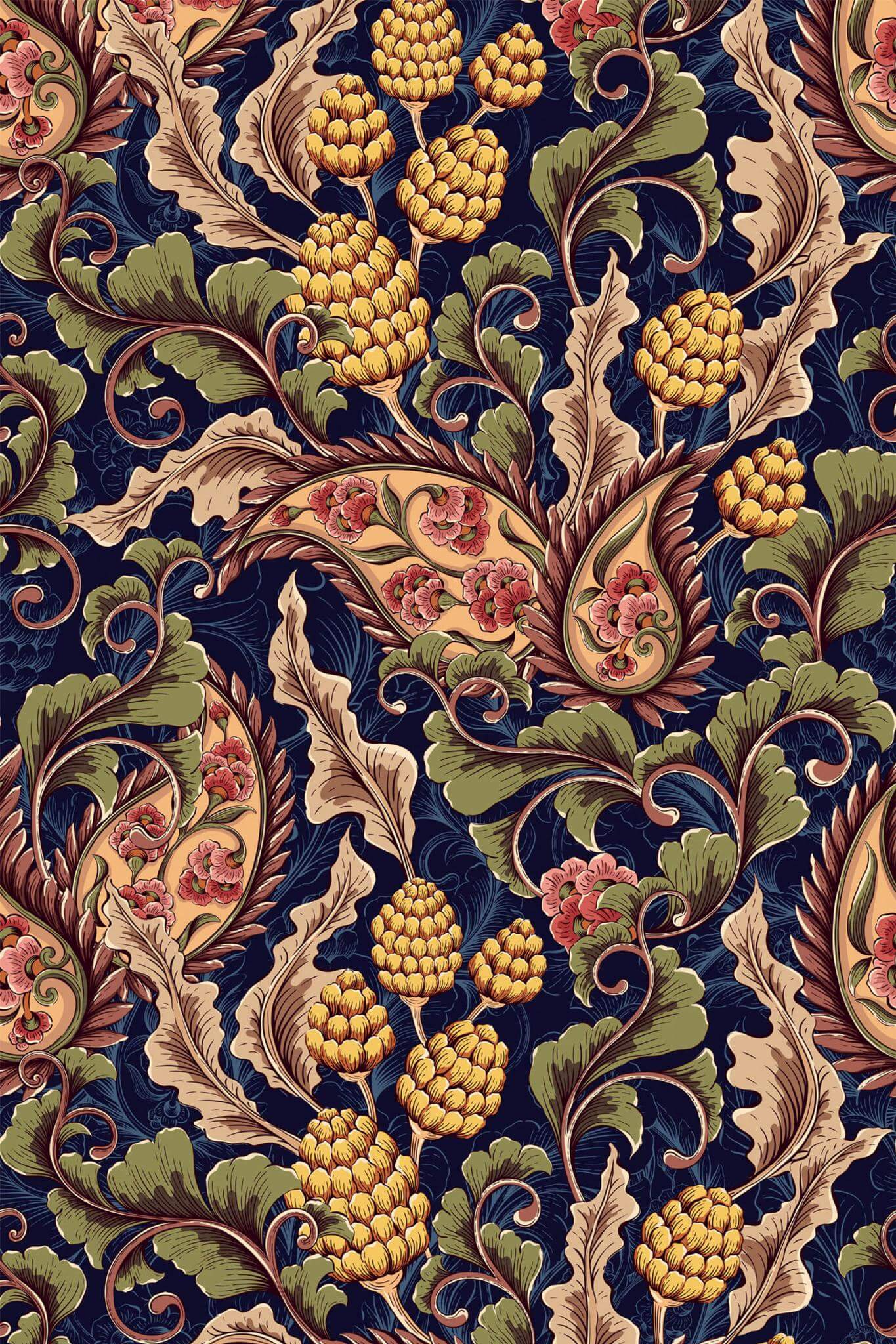 Paisley Wallpaper